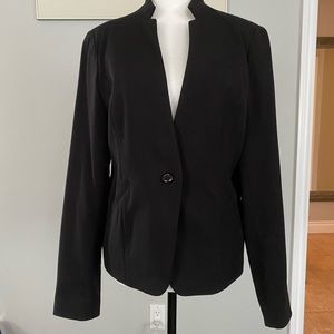 Simple black blazer